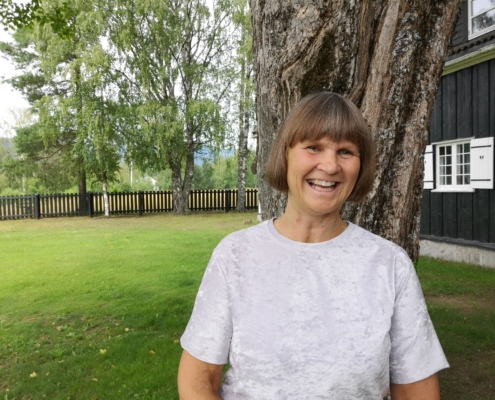 Kjersti Lium på Sole gjestegård.